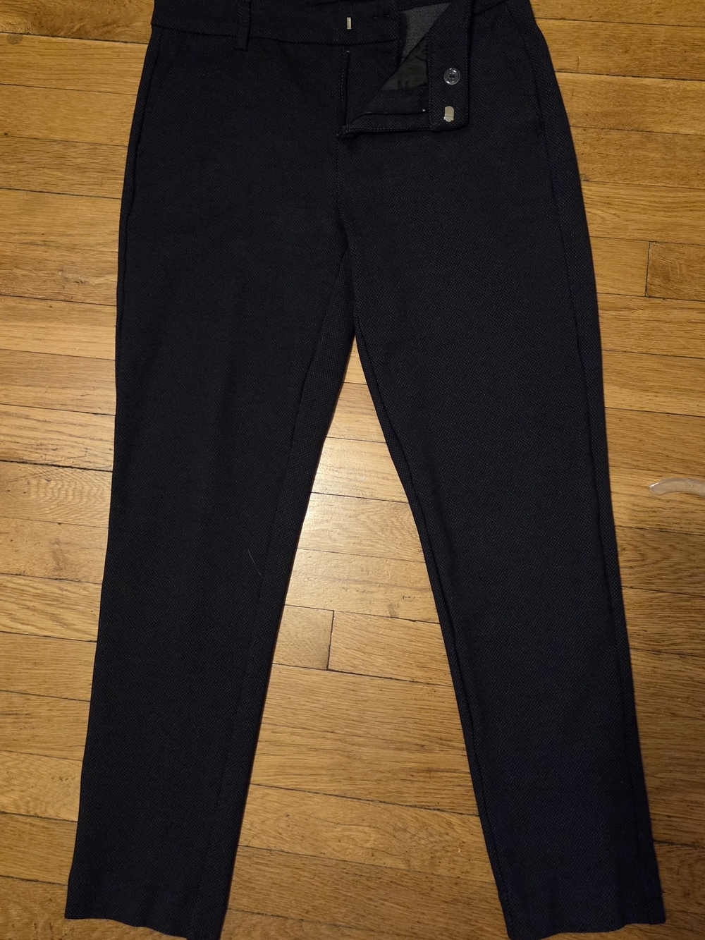 Women's 6 Liverpool Navy Dress Pants Straight Fit